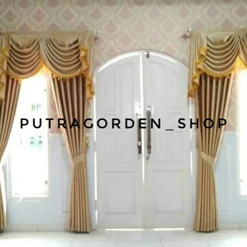 Gambar Gorden Blackout Polos Kingston Doff Tebal L 280 x T 320 Cm - moca, L 320 x T 275cm dari Putra Gorden Shop undefined Tokopedia