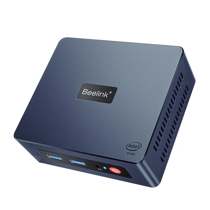 Promo Beelink Mini Pc Mini S 8/128GB SSD Intel N5095 Dual Hdmi