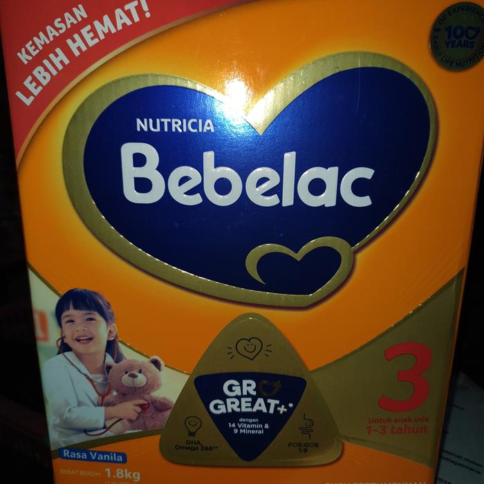 Gambar BEBELAC 3 VANILA 1800GR dari MAKMUR SAKO undefined Tokopedia