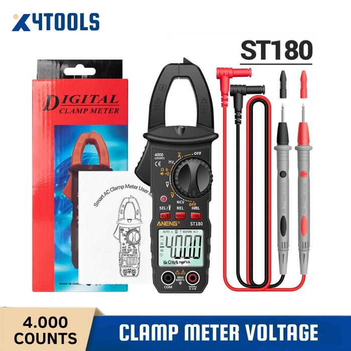 Gambar Tang Ampere Digital Multi Meter Tester Clamp Voltmeter - Hitam dari 4TOOLS undefined Tokopedia