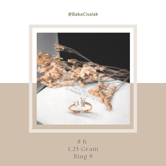 Gambar Cincin Emas Mix Model - 9 dari Baba Cisalak Gold & Jewellery undefined 3 Tokopedia