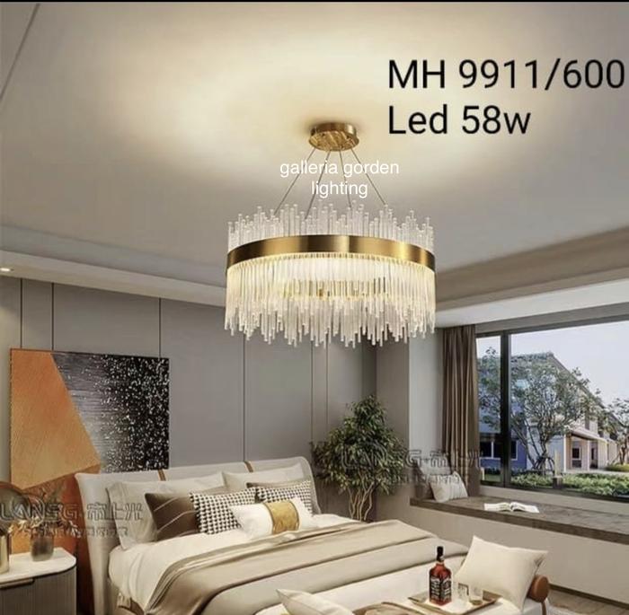 Gambar lampu gantung minimalis 9911 - 60cm dari galleria gorden lighting undefined 4 Tokopedia