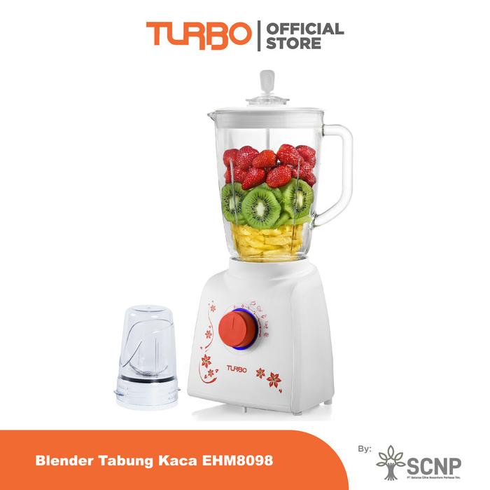 Gambar Turbo Blender Glass EHM 8098 2L - Putih dari Bursa Dapur Mall undefined Tokopedia