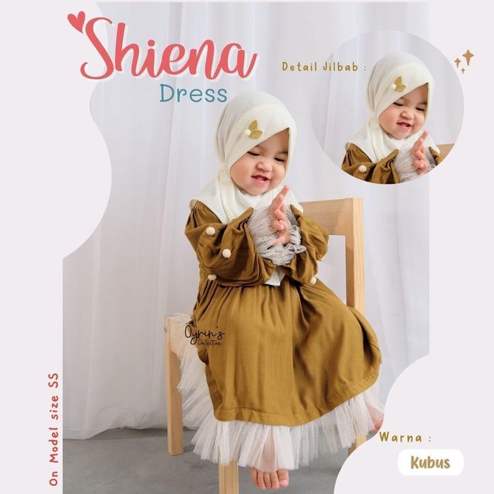 Gambar OYRINS SHIENA DRESS | Setelan Gamis Hijab Anak Muslimah Balita Bayi - Kubus, L dari Mutiara Hijab Kids undefined Tokopedia