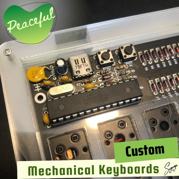 Gambar Komponen Mechanical Keyboard QMK VIA - Micro Controller MCU - ATMEGA328P dari PeacefulHeartShop undefined Tokopedia