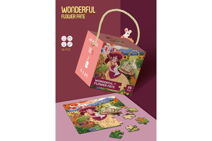 Gambar Mainan Puzzle 36 pcs Wonderfull Flower Fate Puzzles HW22006881 OHDAE dari PuzzleLand undefined Tokopedia