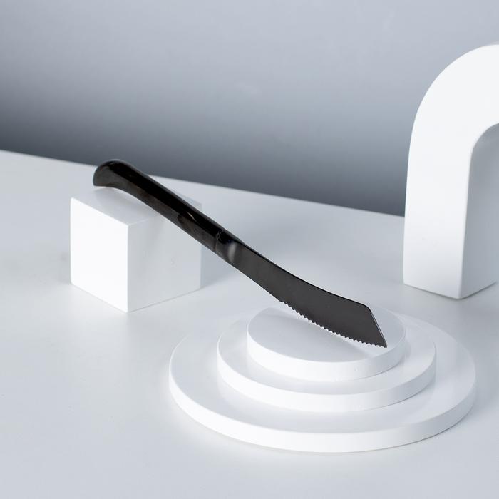 Gambar Pisau Daging Steak Knife Stainless Pisau Steak Hotel Cafe Cutlery - Hitam dari Conalli undefined Tokopedia