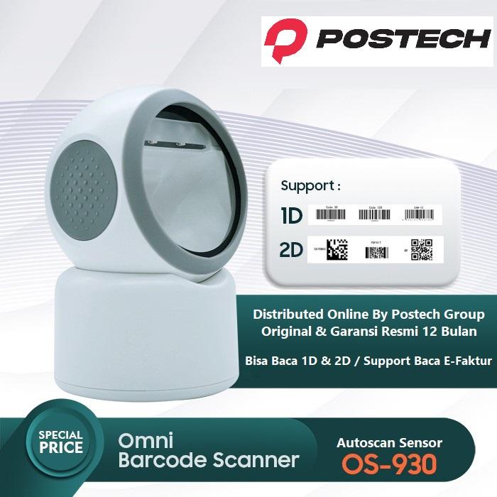 Gambar Barcode Scanner 2D QR Code Autoscan Sensor Iware OS930 Scanner Barcode - Putih dari postech bandung undefined Tokopedia