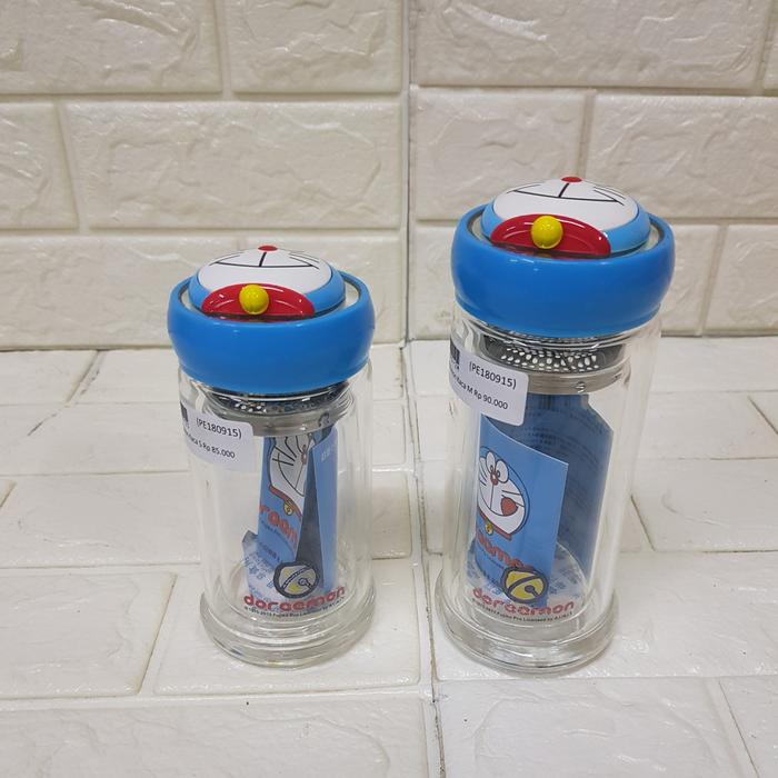 Gambar BOTOL MINUM KACA DORAEMON - Doraemon, S dari Yucha Collections HM undefined Tokopedia