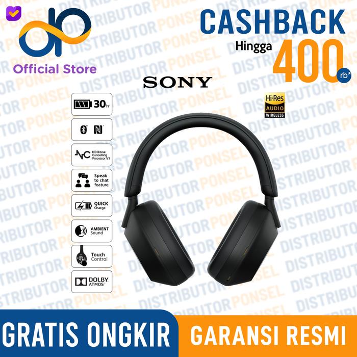 Promo Sony WH-1000XM5 WH1000 XM5 WH1000XM5 noise-cancelling