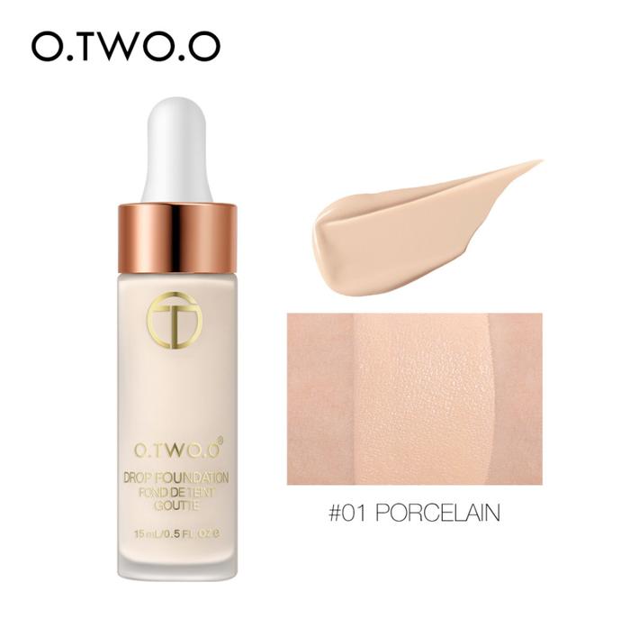 Gambar O.TWO.O Drop Foundation 15ml - 01 dari Selective_id undefined Tokopedia