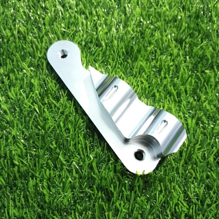 Gambar BREKET KALIPER MONOBLOK ( KIRI ) NISSIN 4 PISTON, BEAT VARIO SCOOPY DL - BREKET ONLY dari IRON HOUSE undefined Tokopedia