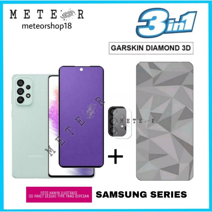 Jual IN PAKET ANTI GORES BLUE SAMSUNG M62 M52 M53 M51 M33 M23