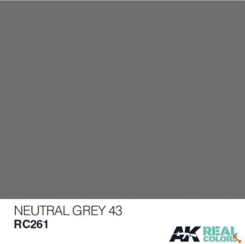 Gambar NEUTRAL GREY 43 RC261 - real color lacquer - model kit paint dari scale figure undefined Tokopedia