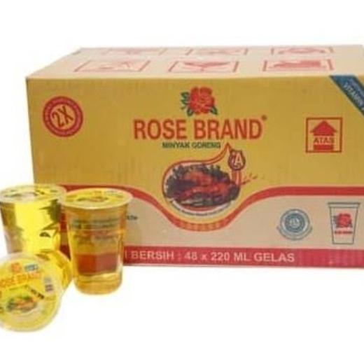 Gambar minyak goreng rose brand cup 220 ml dus dari Donami Pasar Pagi undefined Tokopedia