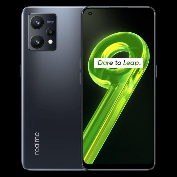 Gambar Realme 9 8/128 New Segel Garansi Resmi - Hitam dari HQQ CELL undefined Tokopedia