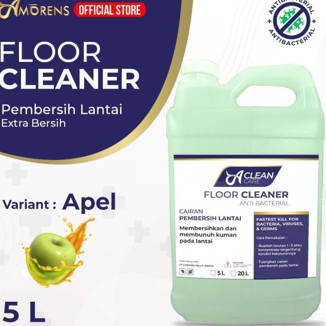 Gambar sale Pembersih Lantai Antibacterial FLOOR CLEANER A Clean Care 5 Liter - apel dari kiolkoo undefined Tokopedia