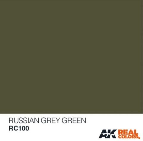 Gambar RUSSIAN GREY GREEN RC100 - real color lacquer - model kit paint dari scale figure undefined Tokopedia