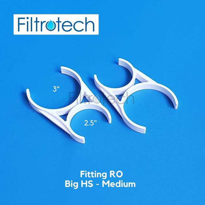 Gambar BIg Clip 400 GPd Single 4" - Big Clip and Small Clip - Klip RO - Big-Medium 400g dari Filtrotech undefined Tokopedia