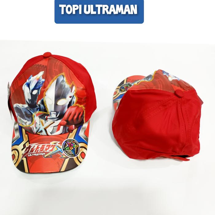 Gambar Topi anak baseball hat cap karakter printing Ultraman Ultramen Murah - A dari Keinka deShop undefined Tokopedia