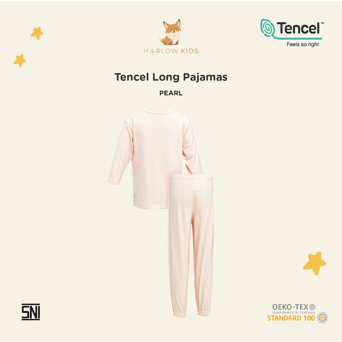 Gambar Harlow Kids - New Tencel Long Pajamas A ( 6 - 10Y ) - Pearl, 7 Years dari Harlowkids undefined Tokopedia