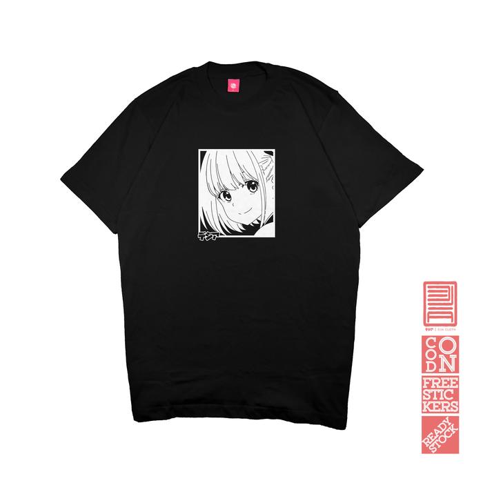 Gambar Kaos CHISATO NISHIKIGI LYCORECO LYCORIS RECOIL SILHOUETTE T-Shirt - Hitam, 3XS dari DJA CLOTH undefined Tokopedia