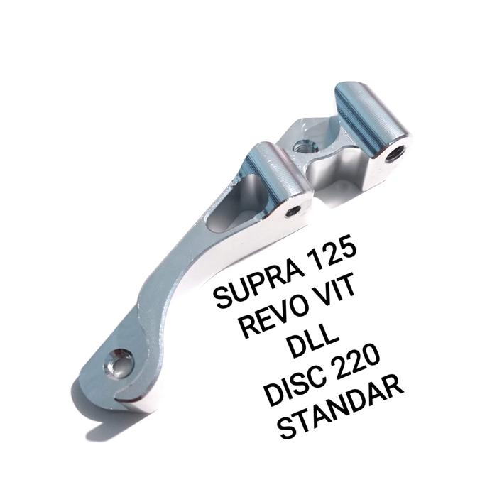 Gambar BREKET KALIPER MONOBLOK NISSIN BRB / SUPRA REVO KHARISMA HONDA BEBEK - BREKET ONLY dari IRON HOUSE undefined Tokopedia