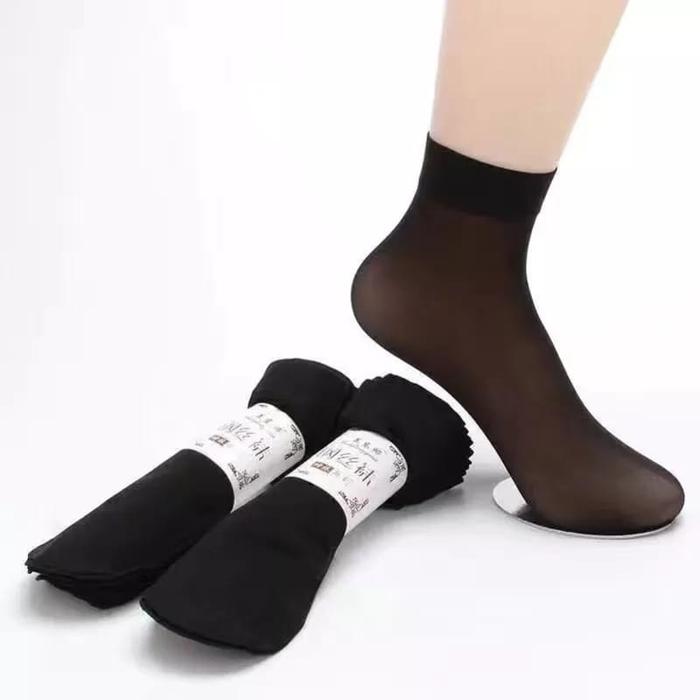 Gambar Kaos Stoking Pendek Kaos Kaki Tipis Kulit Murah Adem Lembut - Hitam Smatakaki dari VIORANO SHOP undefined Tokopedia