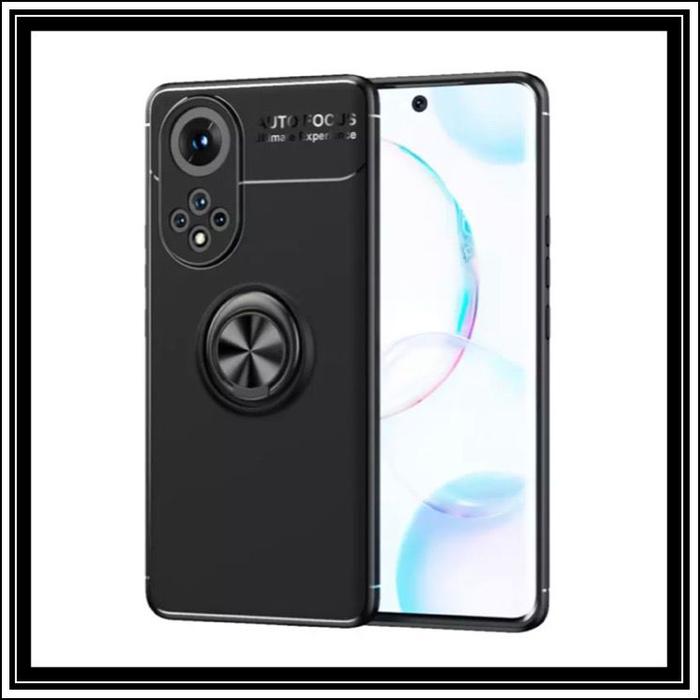 Gambar HUAWEI NOVA 9 / HONOR 50 / PRO HARD SOFT CASE ULTIMATE AUTO FOCUS RING - HUAWEI NOVA 9, Hitam dari Best Accesories Hp undefined Tokopedia