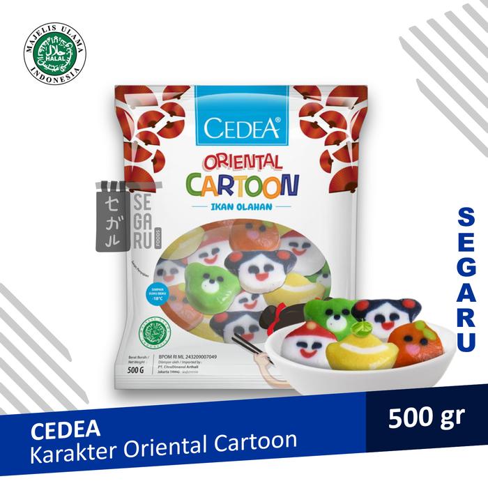 Gambar CEDEA Ikan Olahan Karakter Oriental Cartoon / Farm Animals 500g - CARTOON dari Segaru Foods undefined Tokopedia