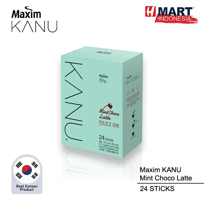 Gambar Maxim KANU Latte - Kopi Instan Asli Korea 1 Box Besar - MintChoco Latte dari H Mart Indonesia undefined Tokopedia