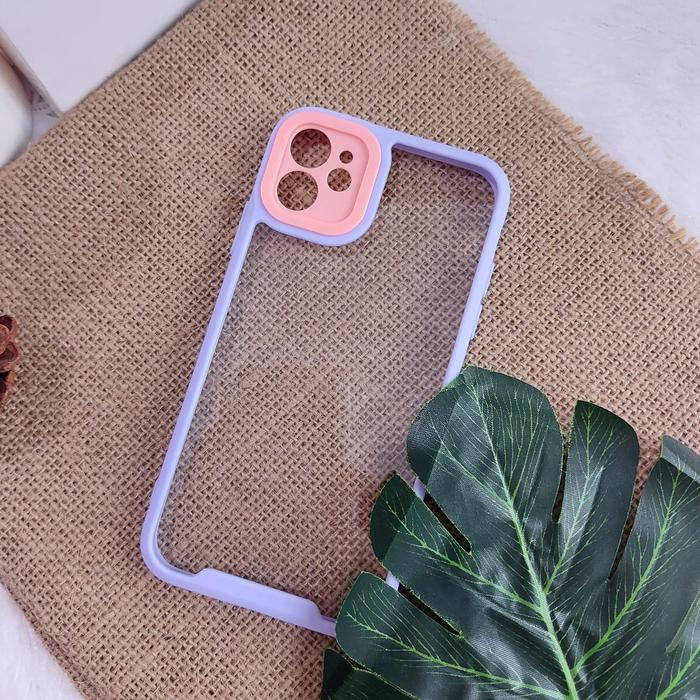 Gambar REALME NARZO 50A PRIME Case Candy Pastel Bumper Shockproof Casing - Ungu dari hocciaccessories.id undefined Tokopedia