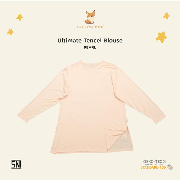 Gambar HarlowKids - The Ultimate Tencel Blouse for Moms - PEARL, XL dari Harlowkids undefined Tokopedia