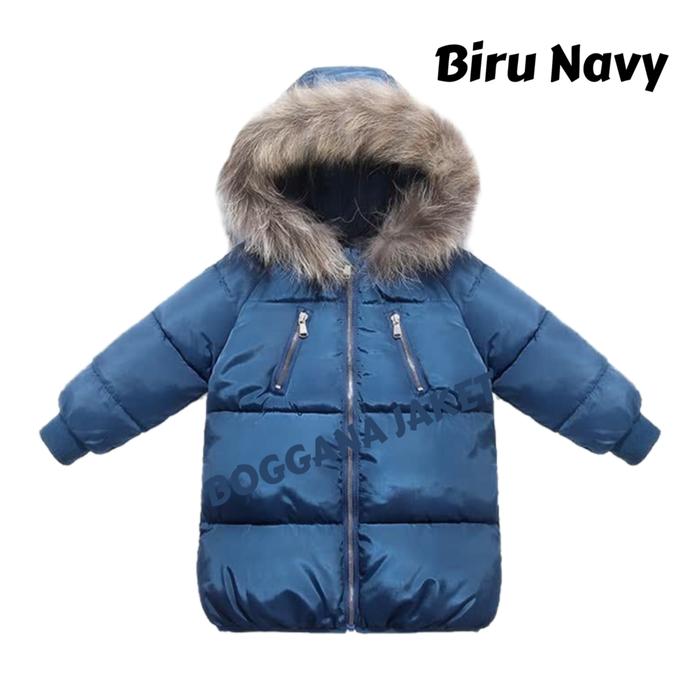 Gambar Jaket winter Anak Stilysh /Jaket Tebal Anak Terbaru/Jaket Hoodie bulu - Biru Navy, 12 (11-12 Thn ) dari boggana jaket undefined Tokopedia