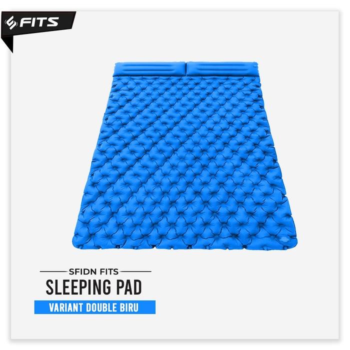 Gambar SFIDN FITS Sleeping Pad | Matras Kasur tidur Angin Camping Outdoor - Biru, Single dari SFIDN FITS Shop undefined Tokopedia