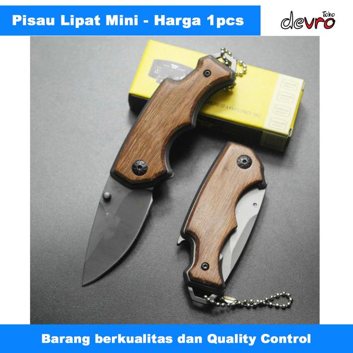 Gambar Pisau Lipat Mini Folding Tactical Knife Survival Hunting Tool - Edieu dari Devro undefined Tokopedia