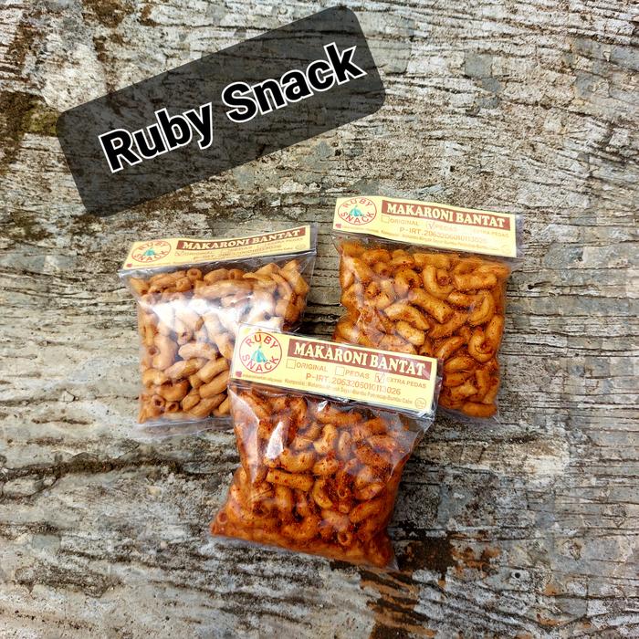 Gambar Makaroni bantet khas tasikmalaya - extapedas dari Makaroni Bantet Ruby Snack undefined Tokopedia
