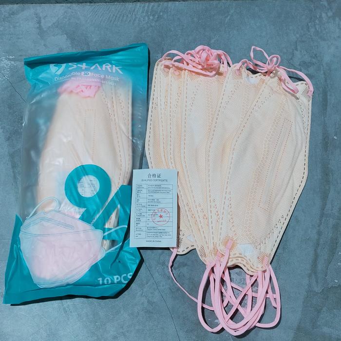 Gambar masker korea 3d kf94 warna pink-biru-merah-abu-ungu-oren-hot pink 10pc - milktea pink dari velvetshop undefined Tokopedia