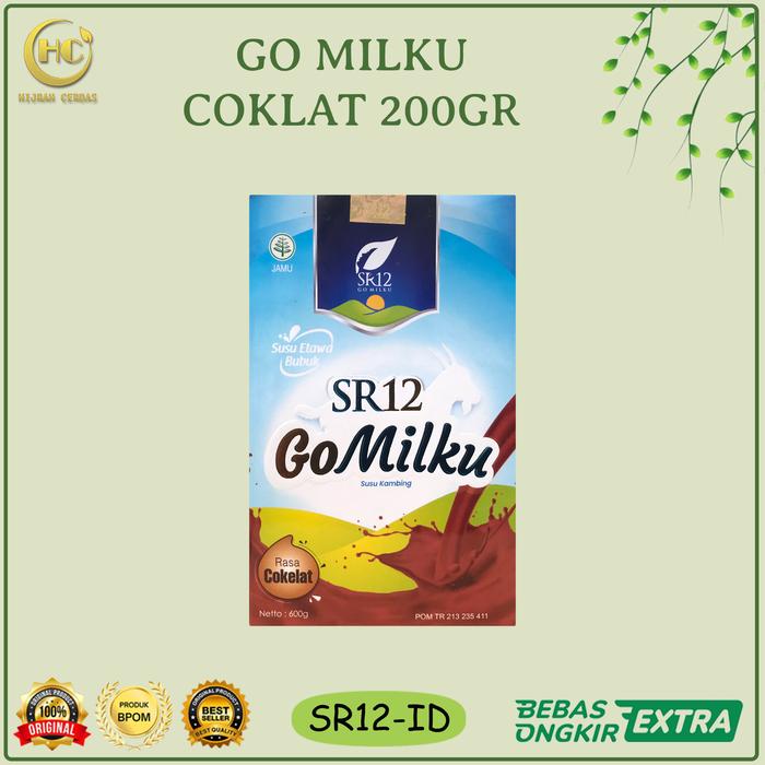 Gambar SUSU KAMBING ETAWA COKLAT SR12 / SUSU KAMBING ETAWA / GO MILKU COKLAT dari SR12 Skincare undefined Tokopedia