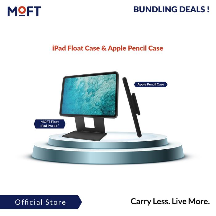Gambar MOFT Float iPad Case Tablet Stand Holder & Apple Pencil Case Bundle - Pro 11" dari MOFT Indonesia Official undefined Tokopedia