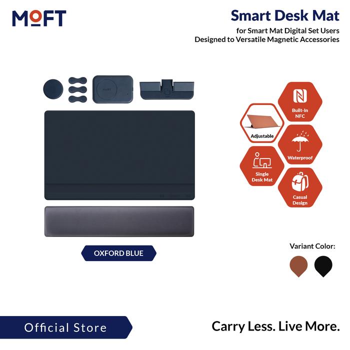 Gambar MOFT Smart Desk Mat Digital Set / Stand Laptop & Tablet iPad Stand - OXFORD BLUE dari MOFT Indonesia Official undefined Tokopedia