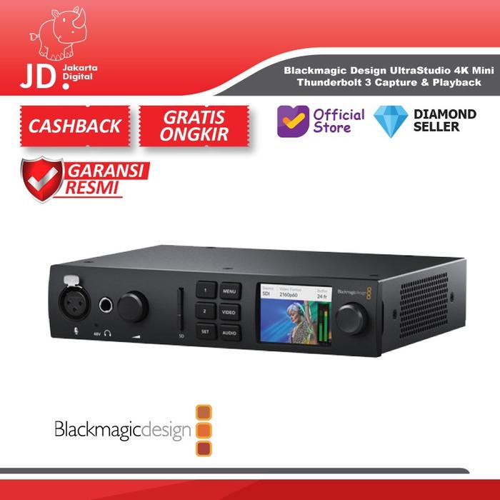 Blackmagic Design Ultrastudio 4k Mini Thunderbolt Capture Playback