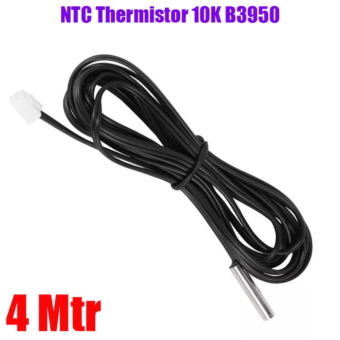 Gambar Sensor Suhu NTC 10K Thermistor Temperature Sensor B3950 Probe 5x25mm - 4M dari Rajacell Bekasi undefined Tokopedia