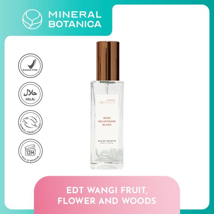 Gambar Mineral Botanica Eau De Toilette - Iris Heliotrope Blush 30ml dari Vaine Cosmetics undefined Tokopedia