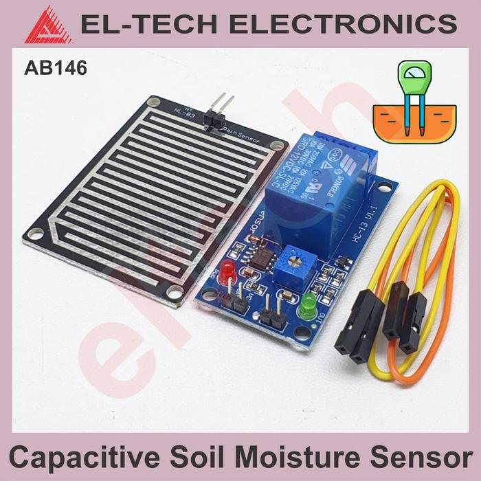 Jual Soil Moisture Humidity Hygrometer Sensor Kelembaban Lembab Tanah ...