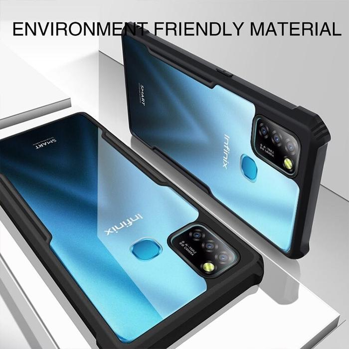 Jual INFINIX SMART SMART SOFT HARD CASE CLEAR ARMOR SHOCKPROOF