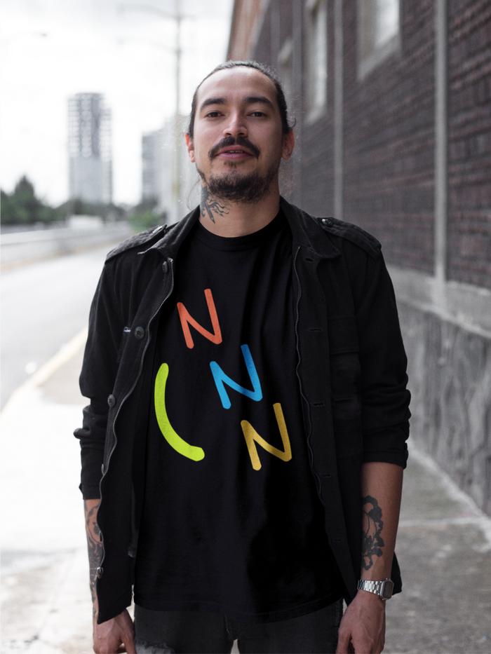 Gambar BA042 Kaos Gratis Sticker Tema Thailand Triple N Nanon Korapat - Hitam, ANAK S dari Tentangkita undefined Tokopedia