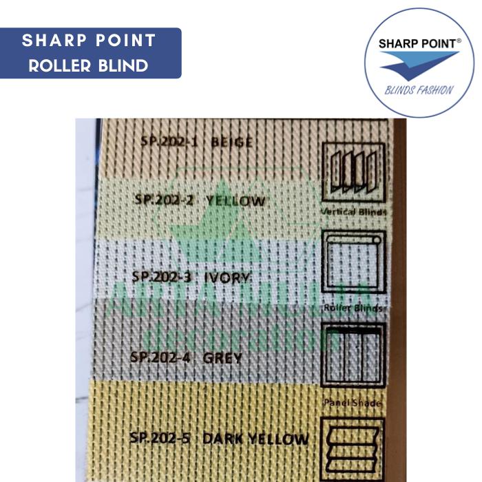 Gambar Roller Blind Indoor Sharp Point Dimout Gorden Minimalis Chain Flexi - SP202 dari ARTA MULIA DECORATION undefined Tokopedia