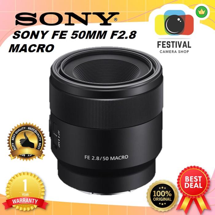 50mm Lens Sony 50 Macro Jual Sony FE 50mm Macro Lensa Sony 50 Mm