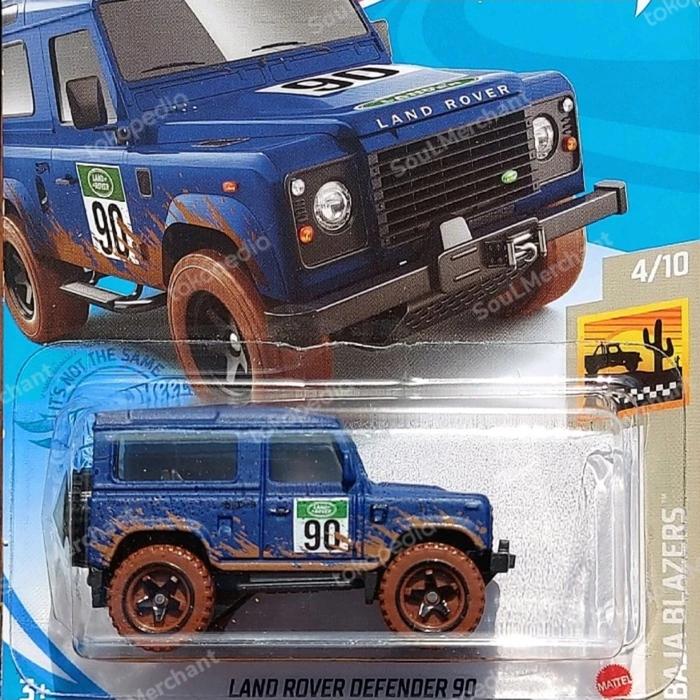 Promo HOTWHEELS LAND ROVER DEFENDER 90 BIRU DIRT 2021 - JEEP TLC ...